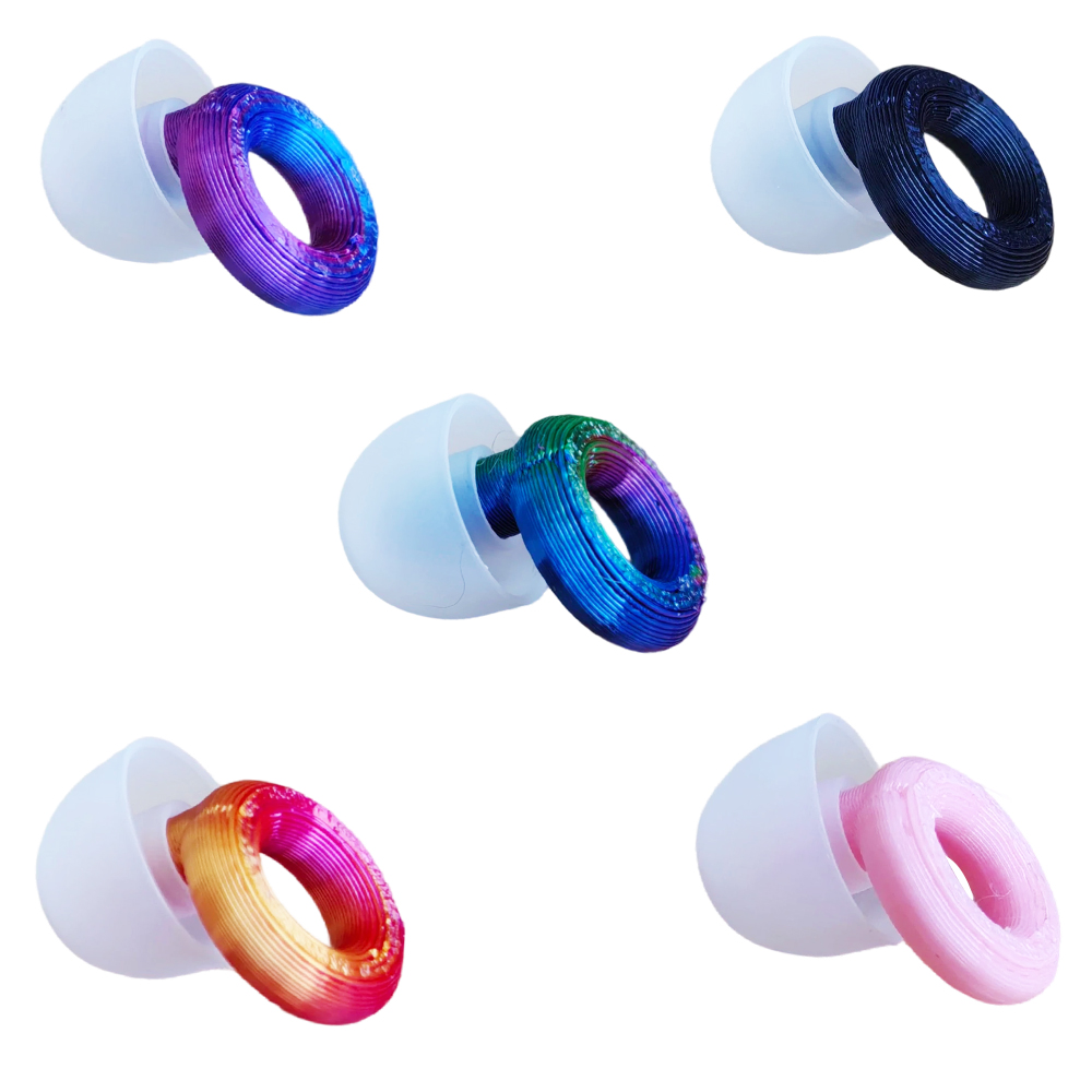 Swim Cap Silicone - Silicone Soundproof and Noise-Reducing Earplugs, Swimming