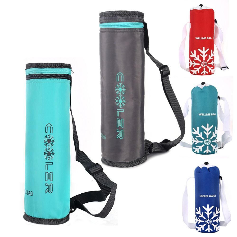 Sports Water Bottle Insulated - Portable Oxford cloth Insulated Water Bottle