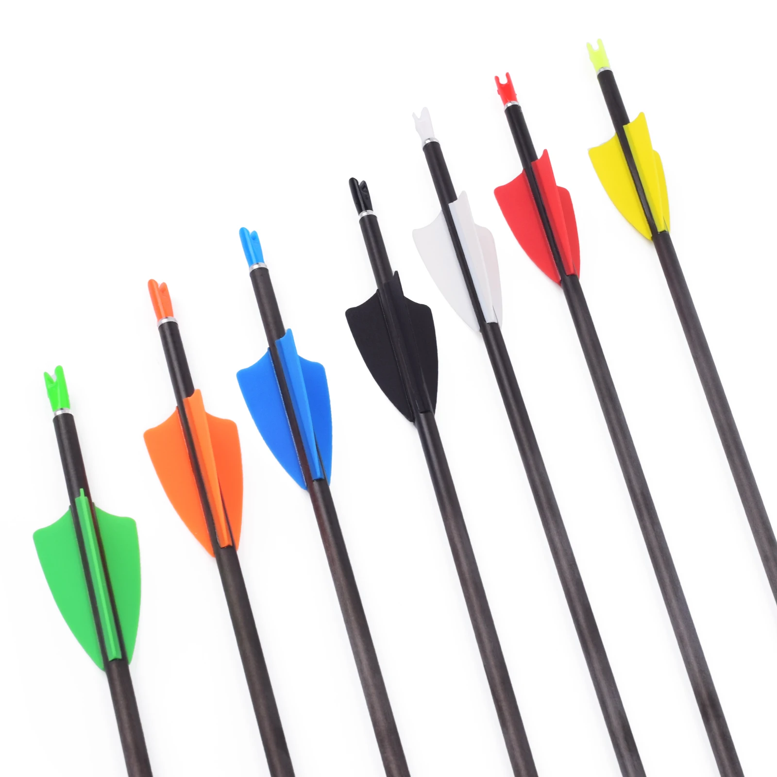 100Pcs 1.75Inch Archery Vane P - Archery Target Face 评论和价格