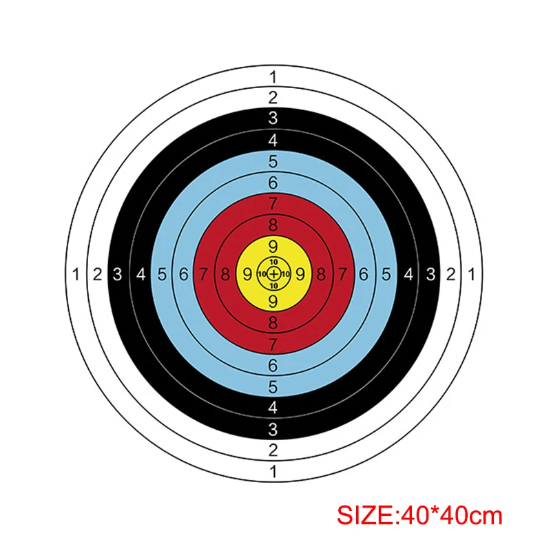1A 10pcs Profession Archery Ta - Archery Target Face 评论和价格