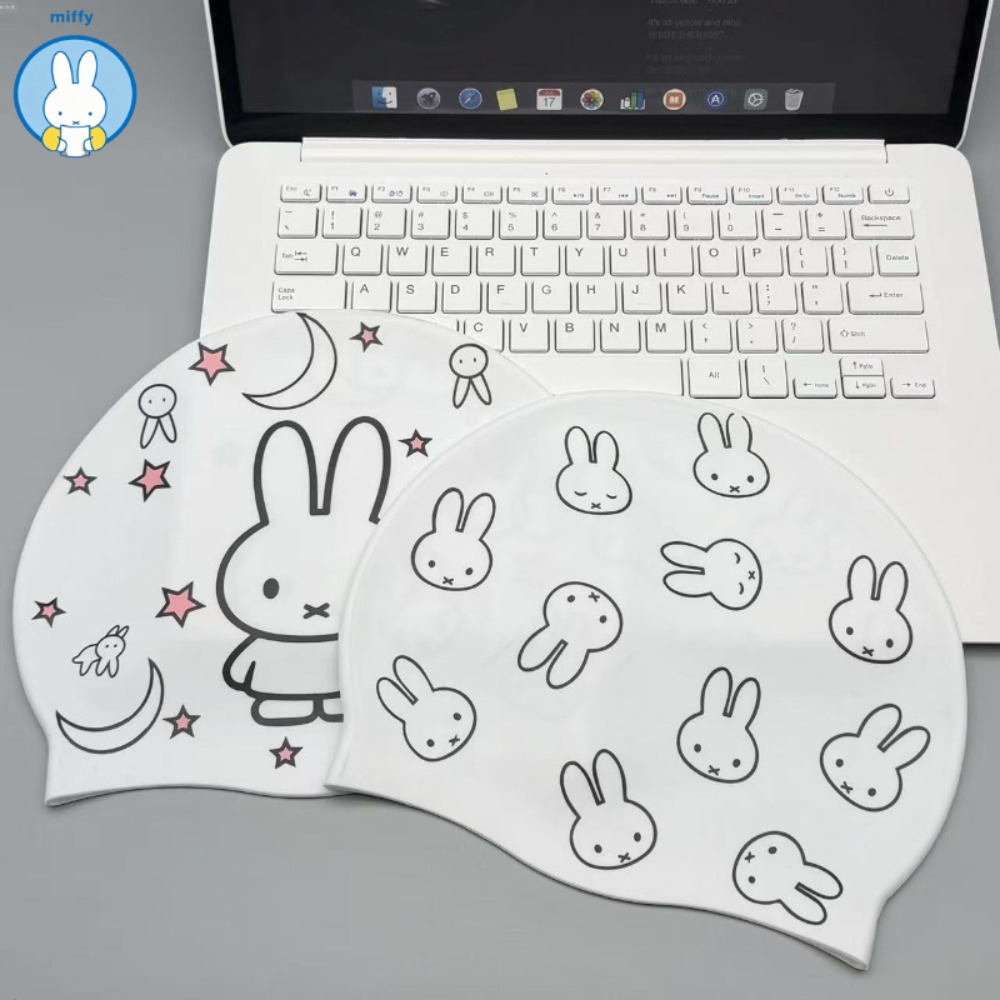 Kawaii Miffy New Cute Silicone - Swim Cap Silicone 评论和价格