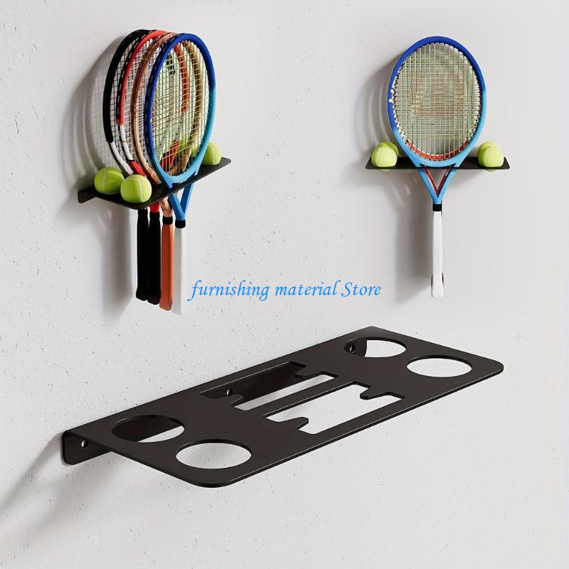 Y5GD Black Wall Mounted Tennis - Sports Equipment Tennis 评论和价格