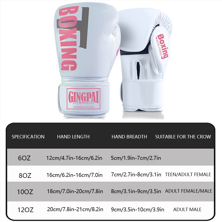 6-12oz Boxing gloves for adult - Sports Equipment 5 Years Old 评论和价格