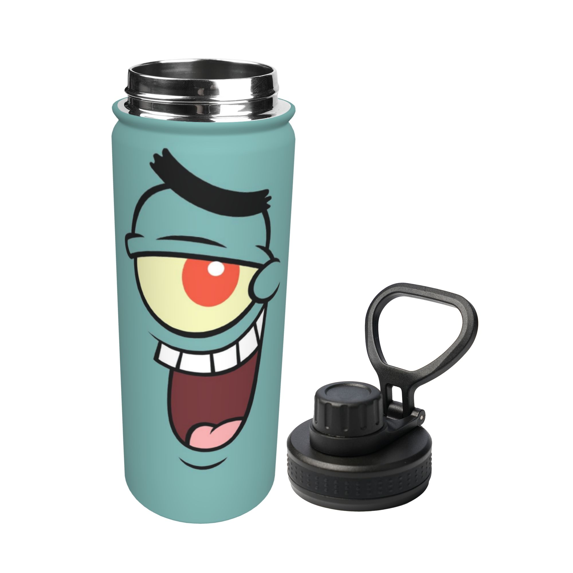Spongebobs Cartoon 18OZ Sports - Sports Water Bottle Insulated 评论和价格
