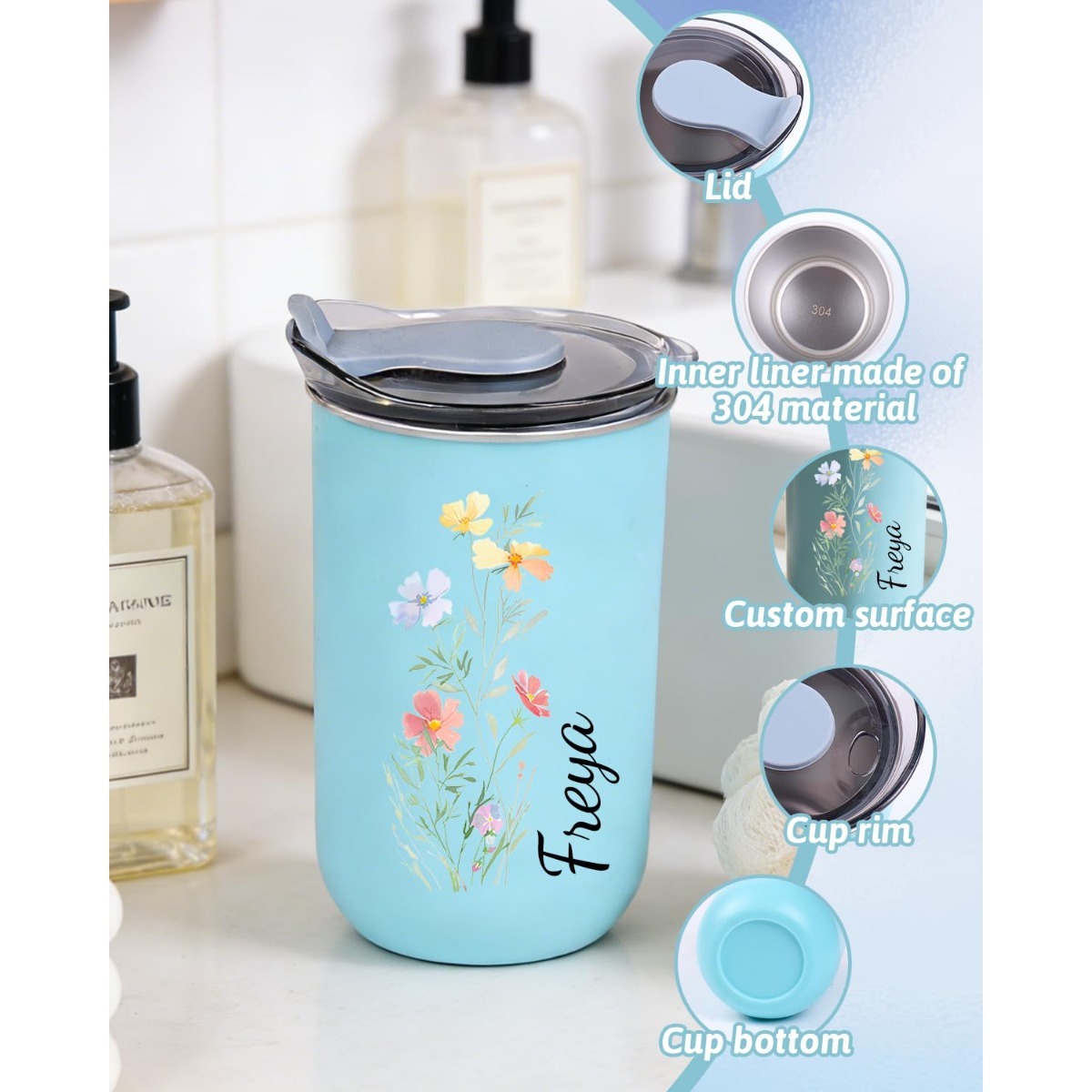 Custom Metal Stainless Steel C - Sports Water Bottle Insulated 评论和价格