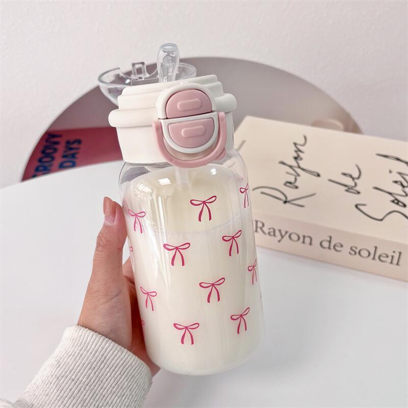 Cute Water Bottle with Straw P - Sports Equipment 5 Years Old 评论和价格