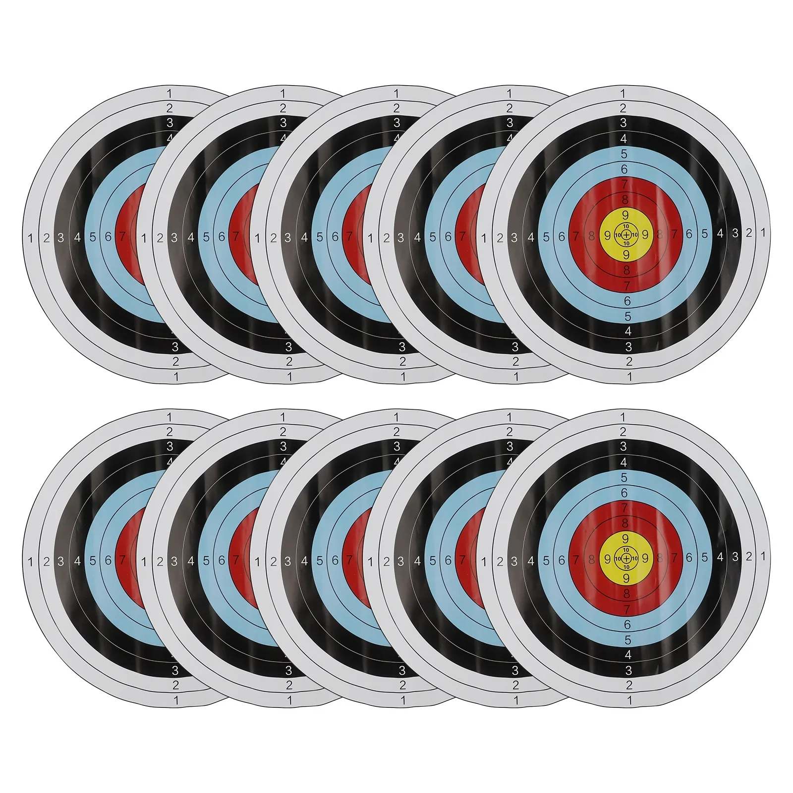10pc 40x40cm Archery Targets P - Archery Target Face 评论和价格