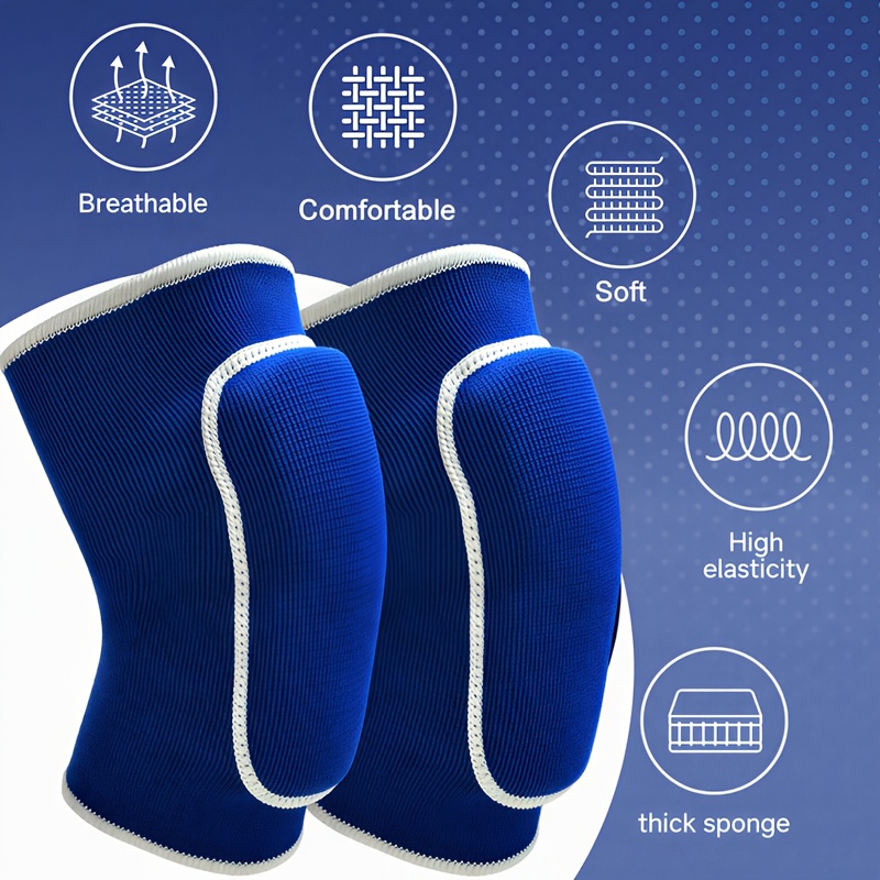 1pair Elastic Elbow Pads Thick - Volleyball Knee Pad 评论和价格