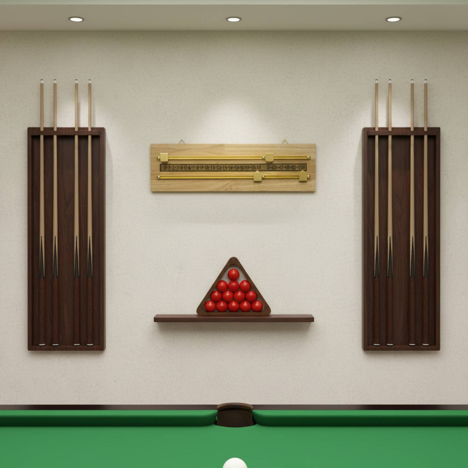 Wooden Billiard Scoreboard Cle - Sports Equipment Game 评论和价格