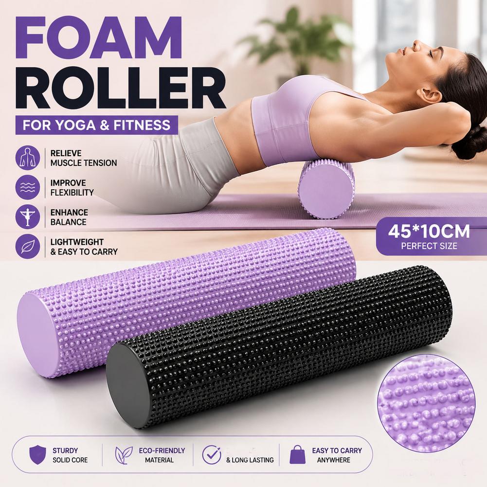 Yoga Foam Roller EVA High Dens - Sports Equipment Game 评论和价格