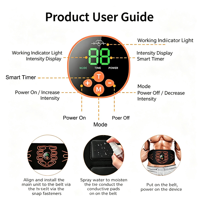 Abdominal Toning Belt Smart Ab - Sports Equipment Game 评论和价格