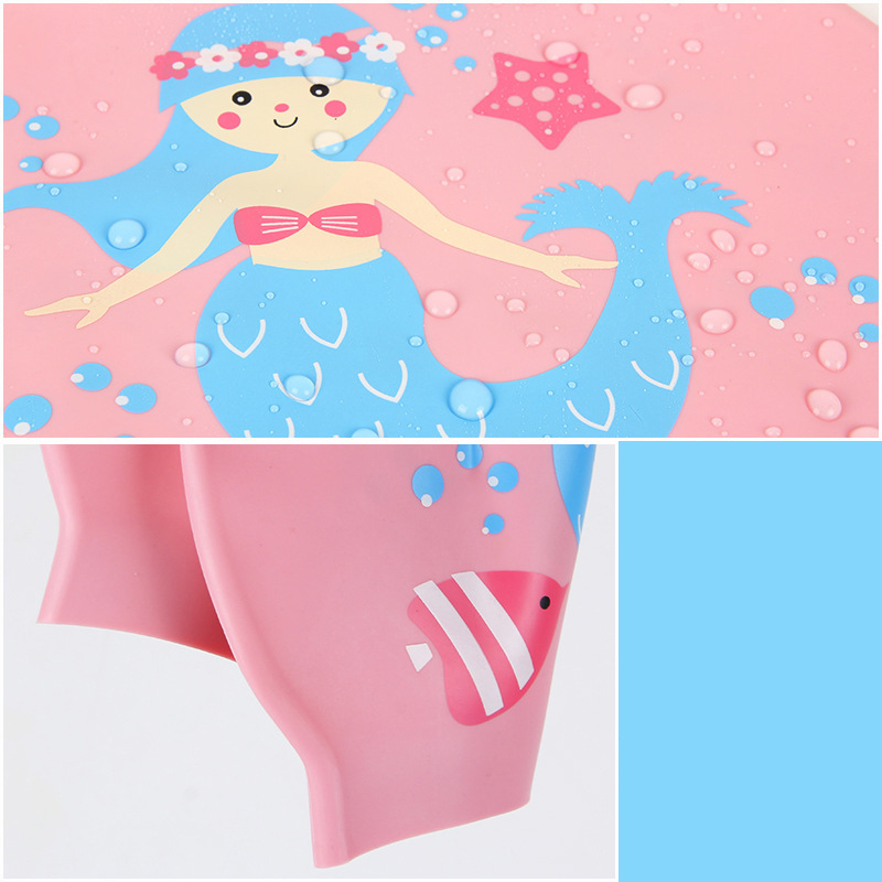 Children's Silicone Cartoon Sw - Swim Cap Silicone 评论和价格