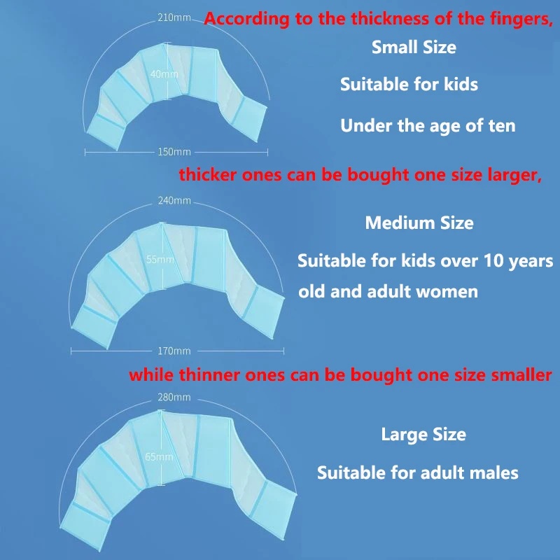 1-3pairs Silicone Swimming Han - Sports Equipment 5 Years Old 评论和价格