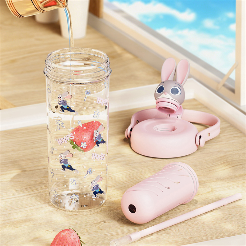X&W Zootopia Straw Water Bottl - Xin Sports Equipment 评论和价格